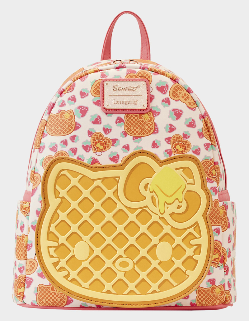 LOUNGEFLY x Hello Kitty Breakfast Waffle Mini Backpack image number 0