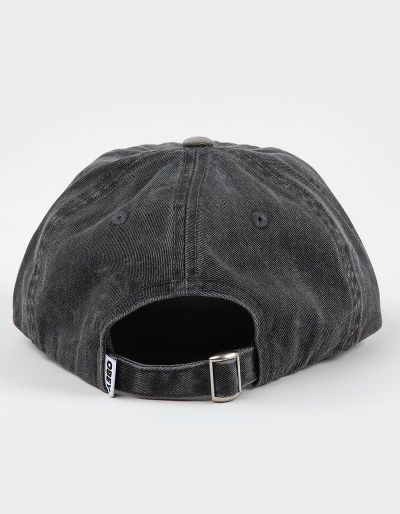 OBEY Pigment 2 Tone Lowercase Strapback Hat image number 2