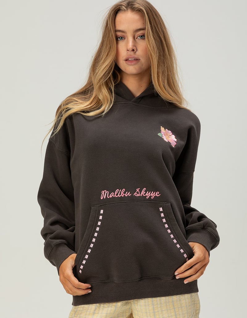MALIBU SKYYE Tropical Womens Hoodie image number 1