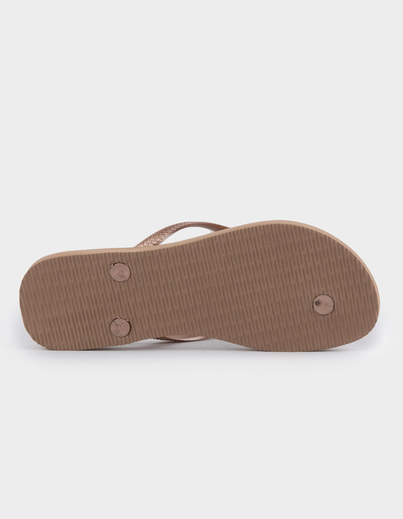 HAVAIANAS Womens Slim Flip Flops image number 3
