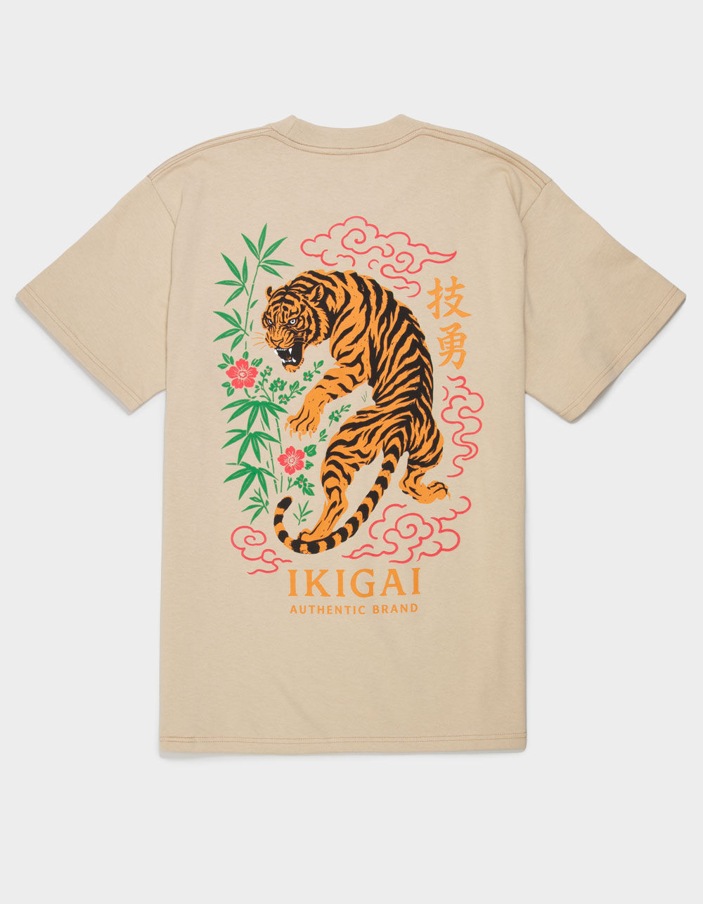 IKIGAI Tiger Mens Tee - SAND | Tillys