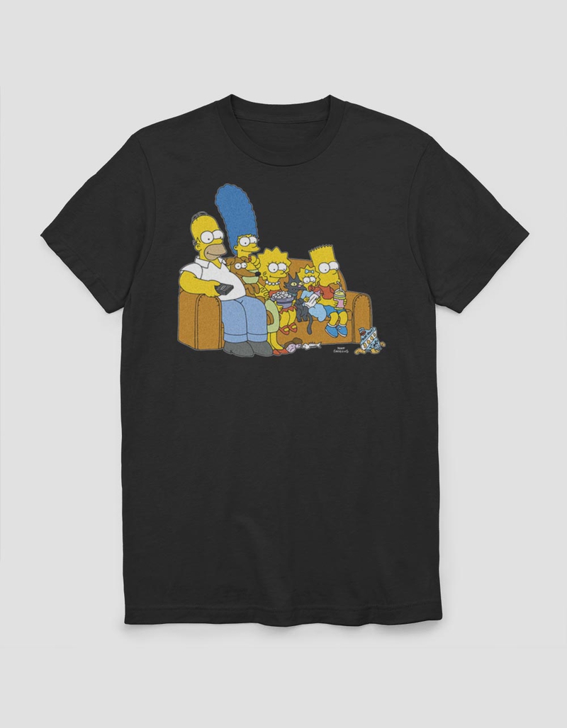 THE SIMPSONS Family Couch Unisex Tee image number 0