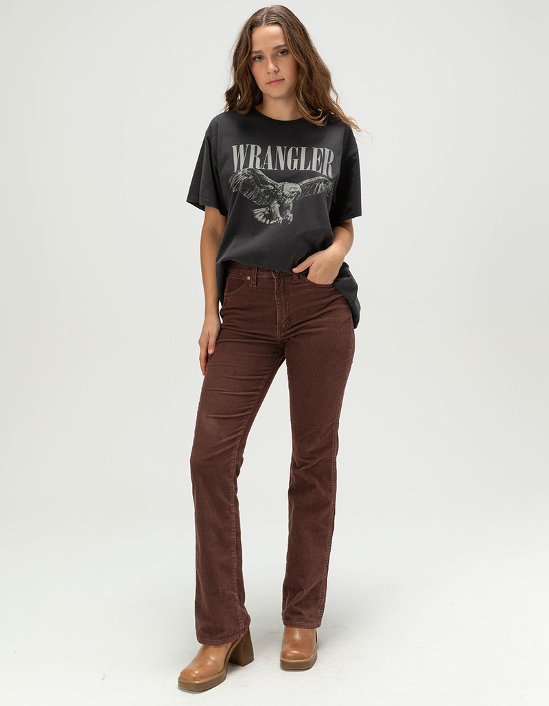 WRANGLER Womens High Rise Bootcut Corduroy Pants image number 0