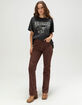 WRANGLER Womens High Rise Bootcut Corduroy Pants image number 1