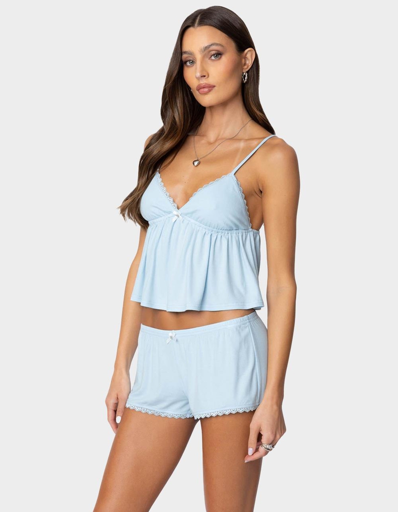 EDIKTED Buffy Babydoll Tank Top image number 2