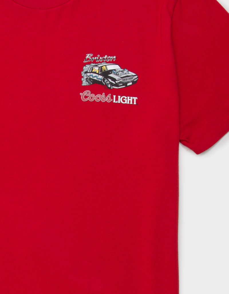 BRIXTON x Coors Light Raceway Mens Tee image number 3