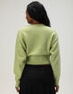 JUST POLLY Womens Banded Bottom Sweater image number 4