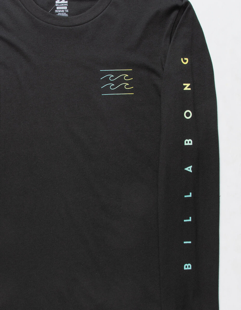 BILLABONG Unity Sleeves Black Mens T-Shirt image number 2
