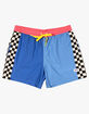 DUVIN Beachside Checker Mens Boardshorts image number 1