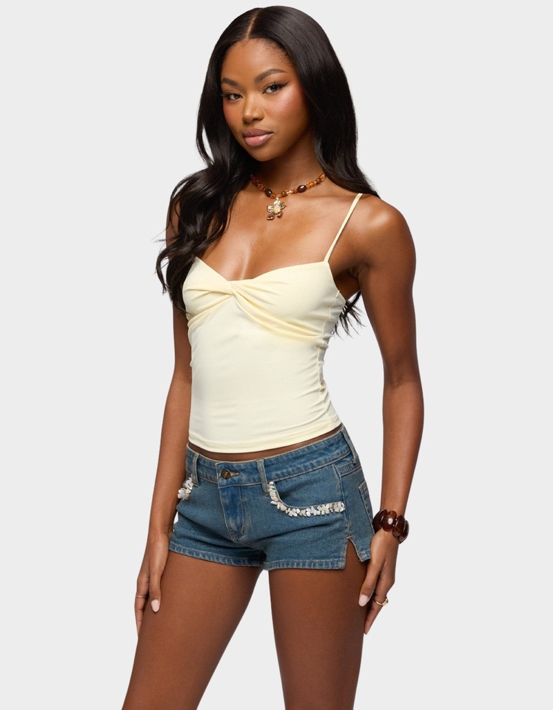 EDIKTED Pyper Twisted Tank Top image number 1