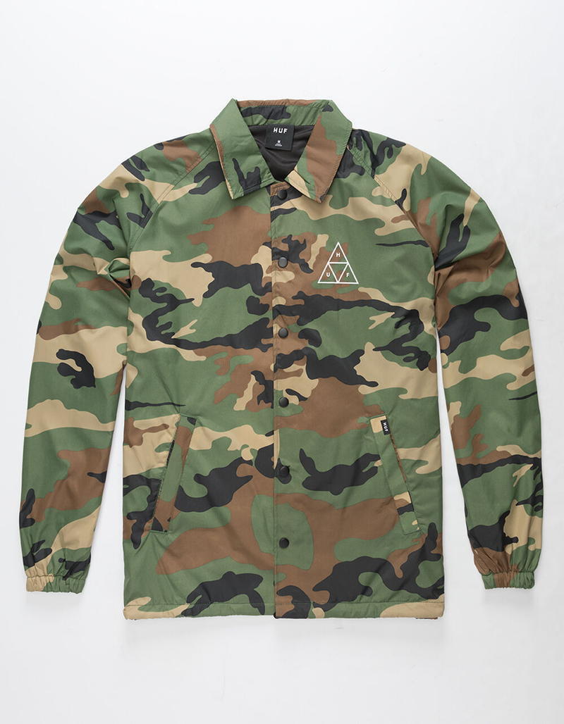 HUF Triple Triangle Mens Coach Jacket image number 1