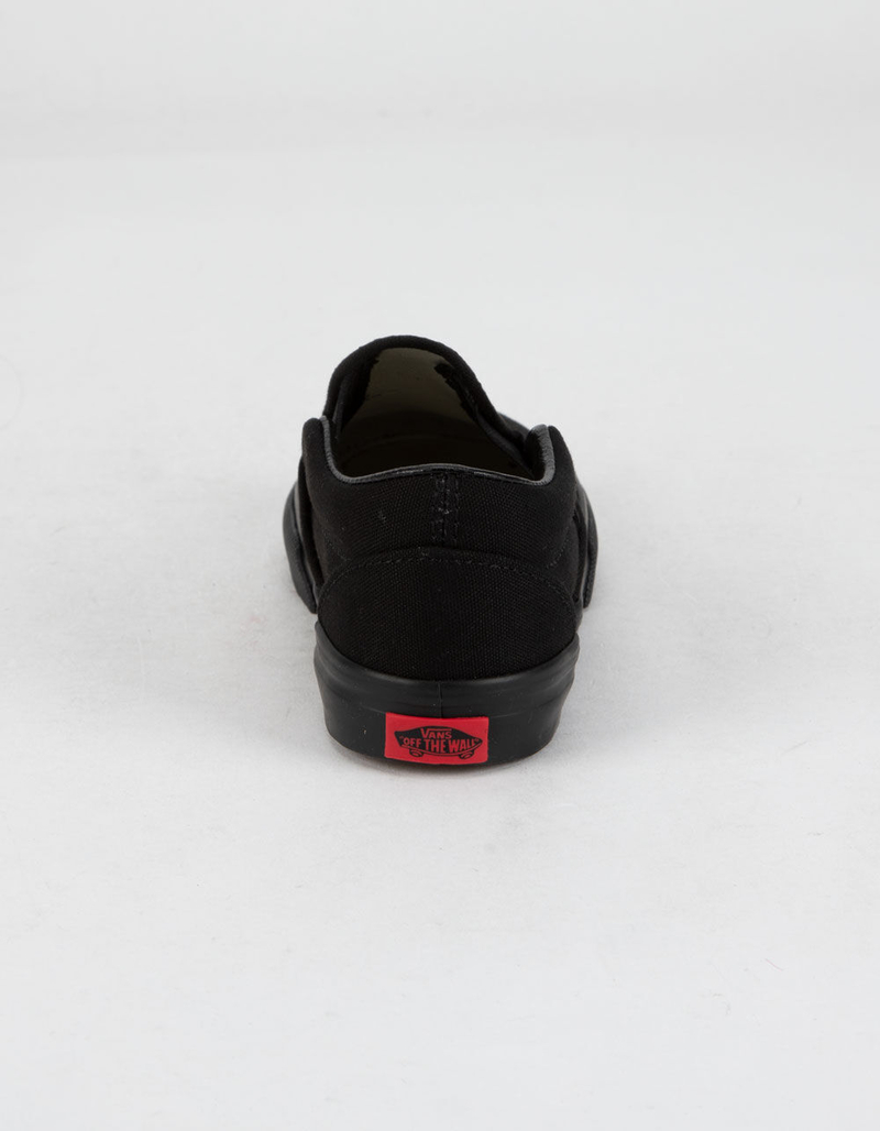 VANS Toddler Classic Slip-On Black Shoes image number 4