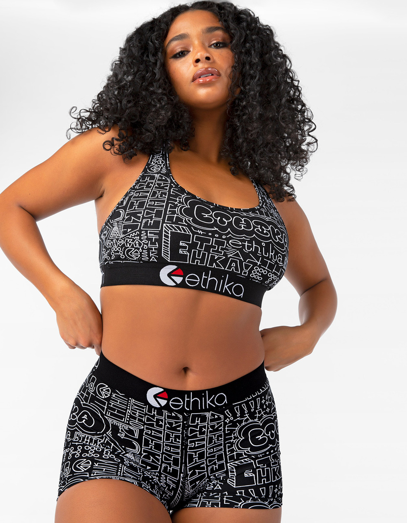 ETHIKA Black Book Womens Staple Boyshorts image number 0