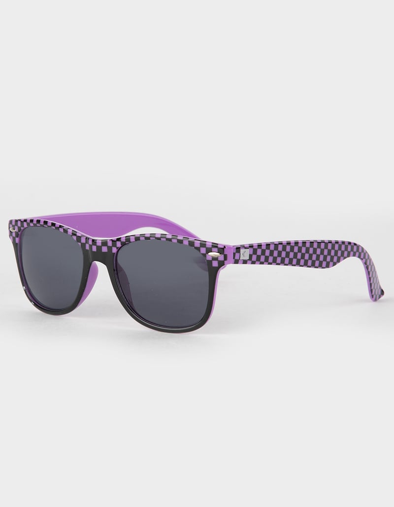 KREEDOM Fanz Checkered Sunglasses image number 0