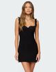 EDIKTED Rosine Lacey Cupped Mesh Mini Dress image number 1