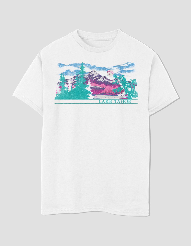LAKE TAHOE Vintage Neon Unisex Kids Tee image number 0