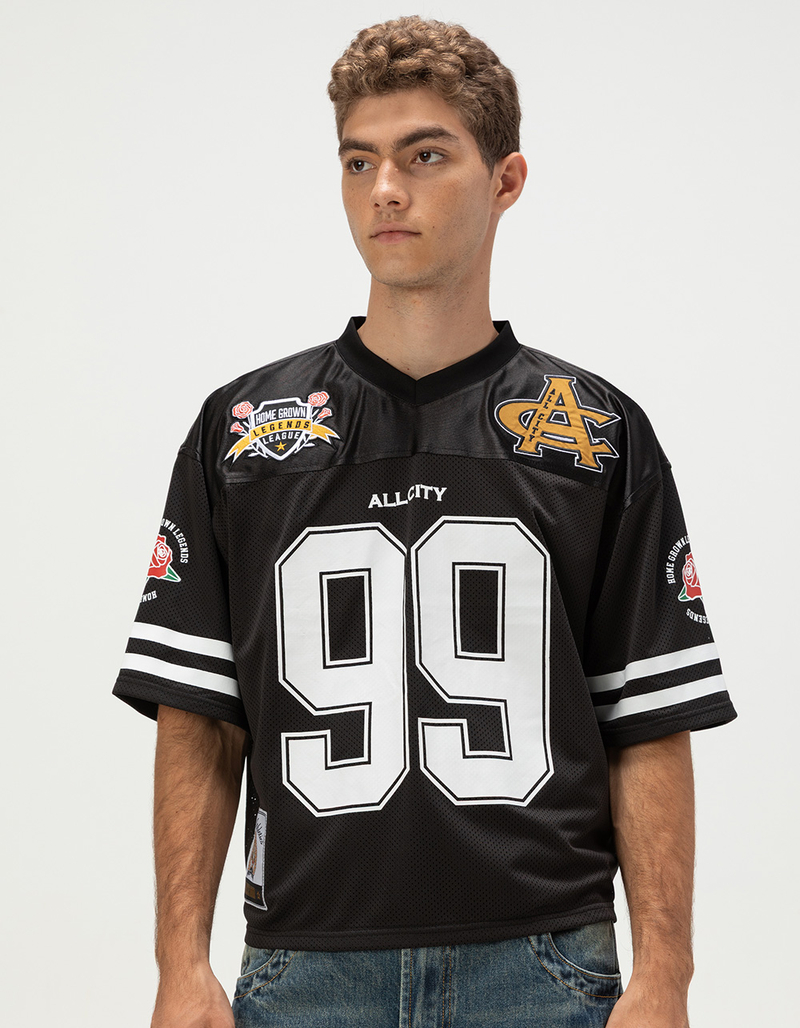 RSQ Mens Baggy Crop Mesh Jersey image number 0