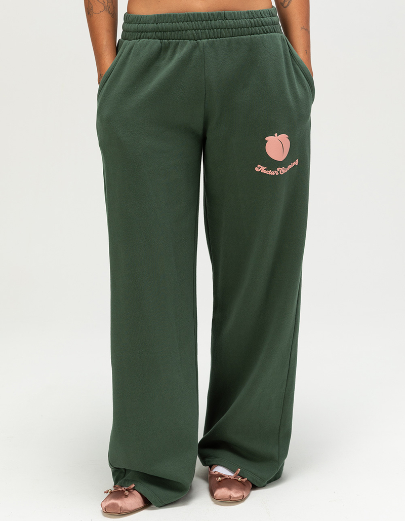 NECTAR CLOTHING Au Natural Womens Wide Leg Sweatpants image number 1