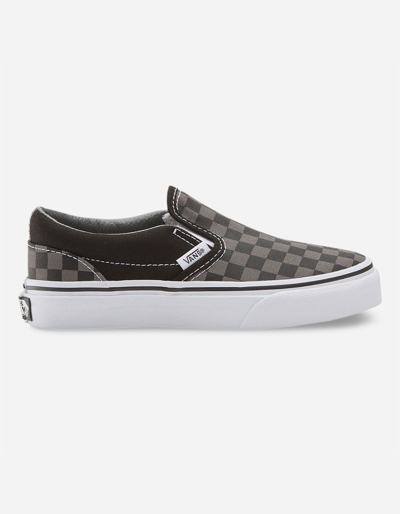 VANS Classic Checkerboard Slip-On Kids Shoes image number 0
