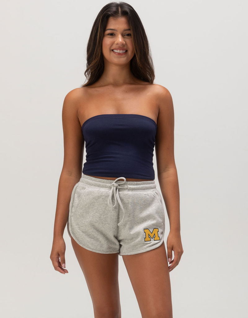 HYPE AND VICE University of Michigan Womens Shorts HEATHER GRAY Tillys