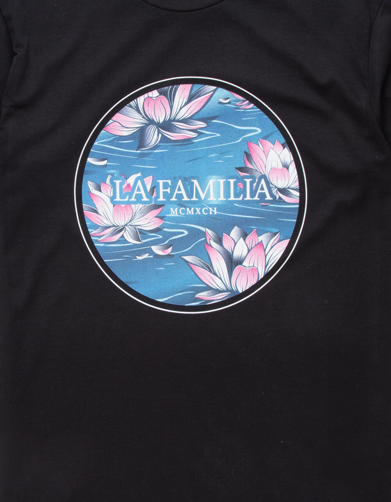 LA FAMILIA Float Lotus Mens T-Shirt image number 1