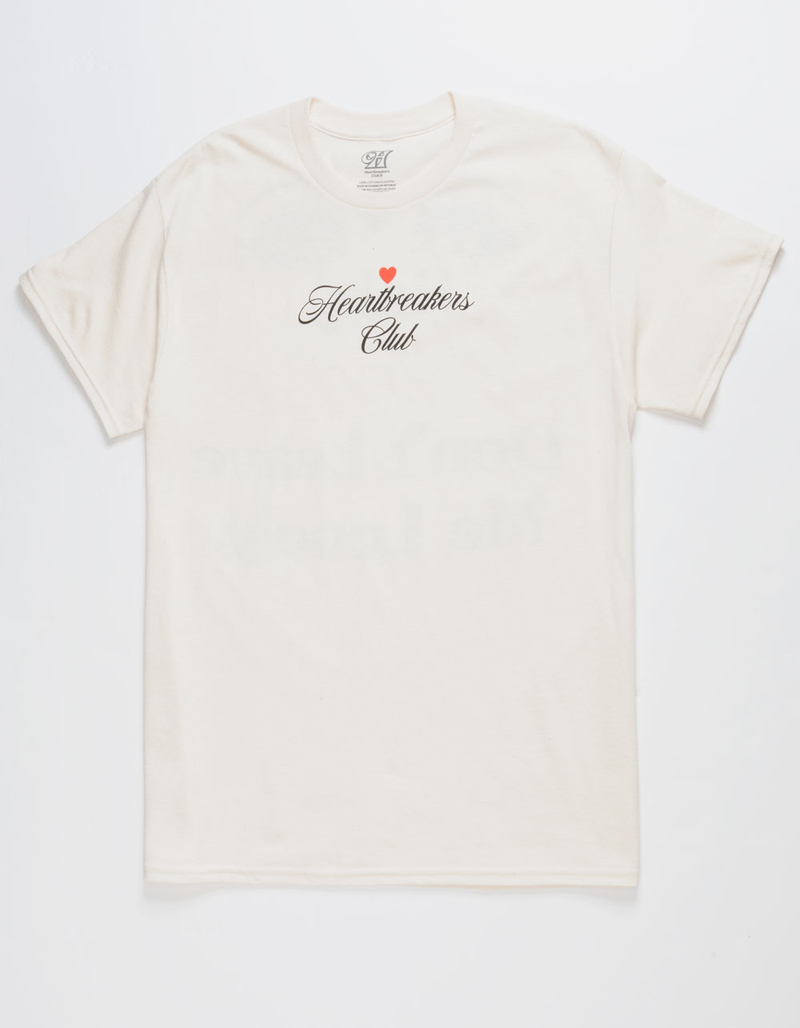 HEARTBREAKERS CLUB Please Mens Tee image number 1