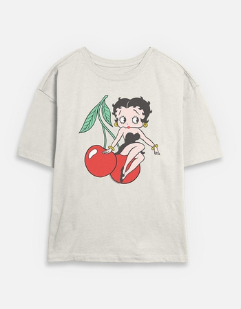 BETTY BOOP Cherries Unisex Tee Primary Image