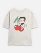 BETTY BOOP Cherries Unisex Tee image number 1