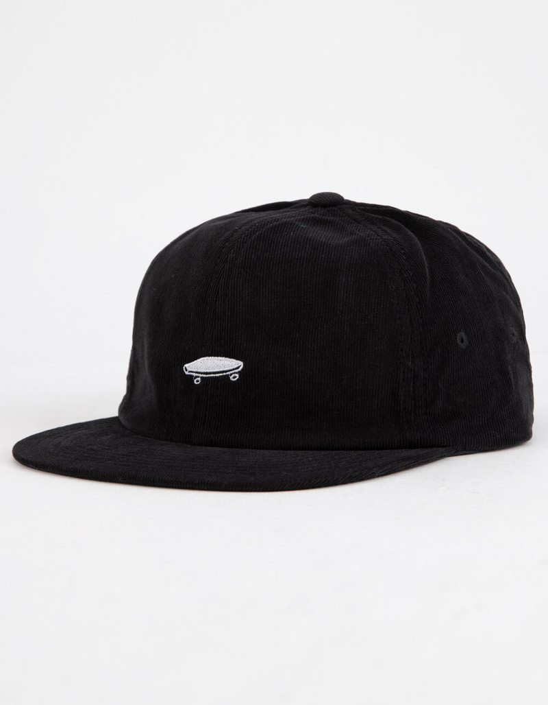 VANS Salton Jockey Black Mens Strapback Hat image number 0