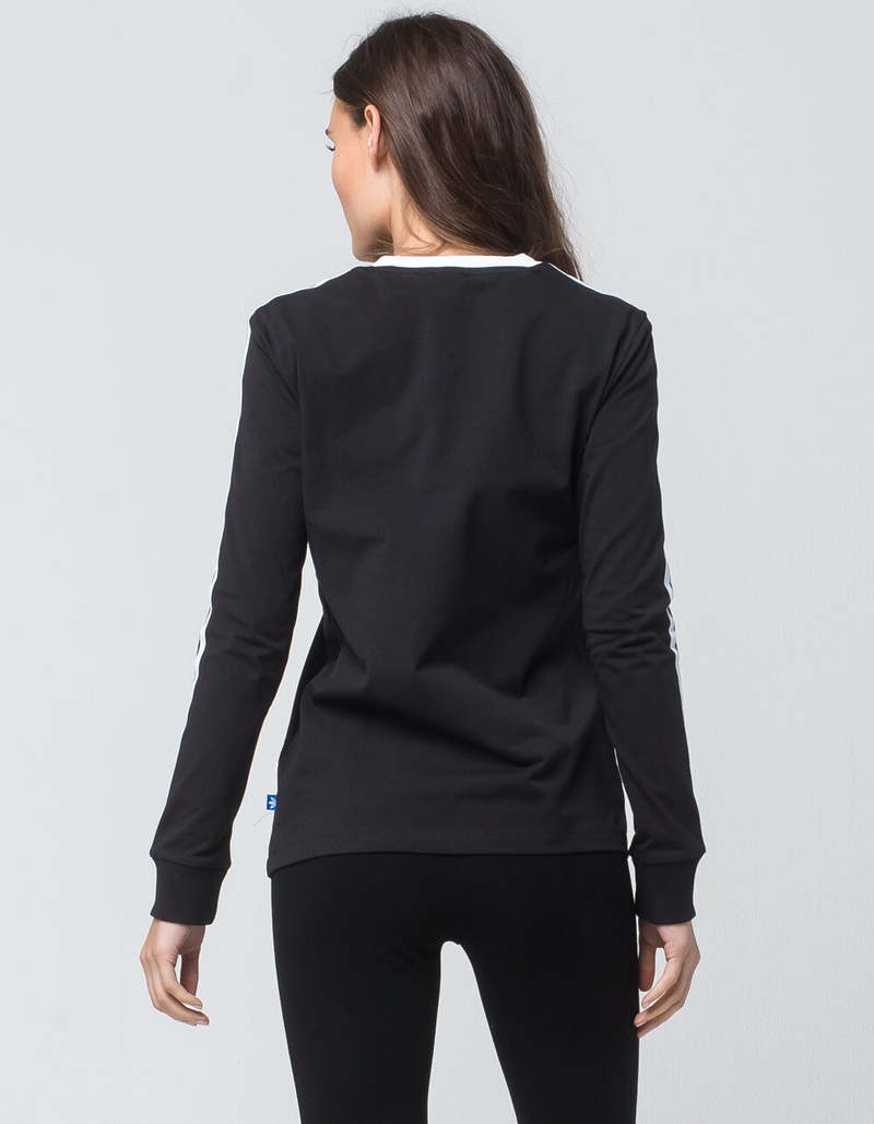 ADIDAS 3 Stripes Womens Long Sleeve Tee image number 2