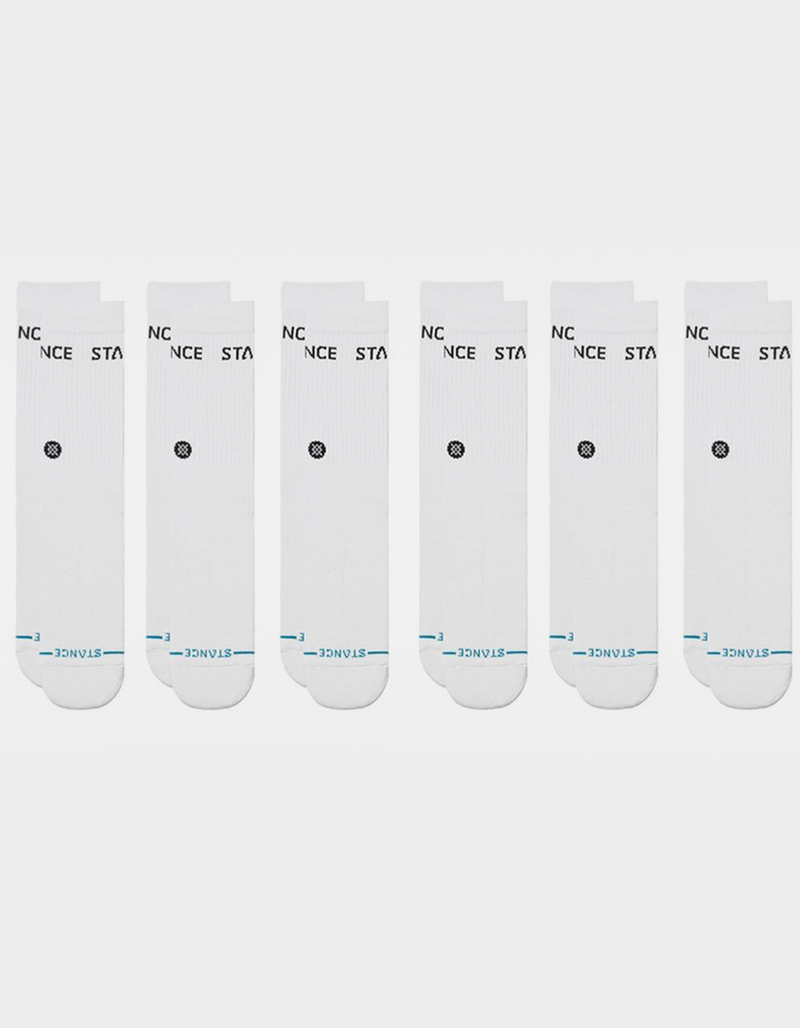 STANCE Origin 6 Pack Mens Crew Socks image number 0