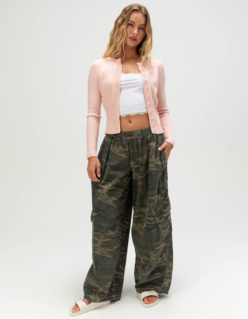 RSQ Womens High Rib Boyfriend Cardigan image number 1