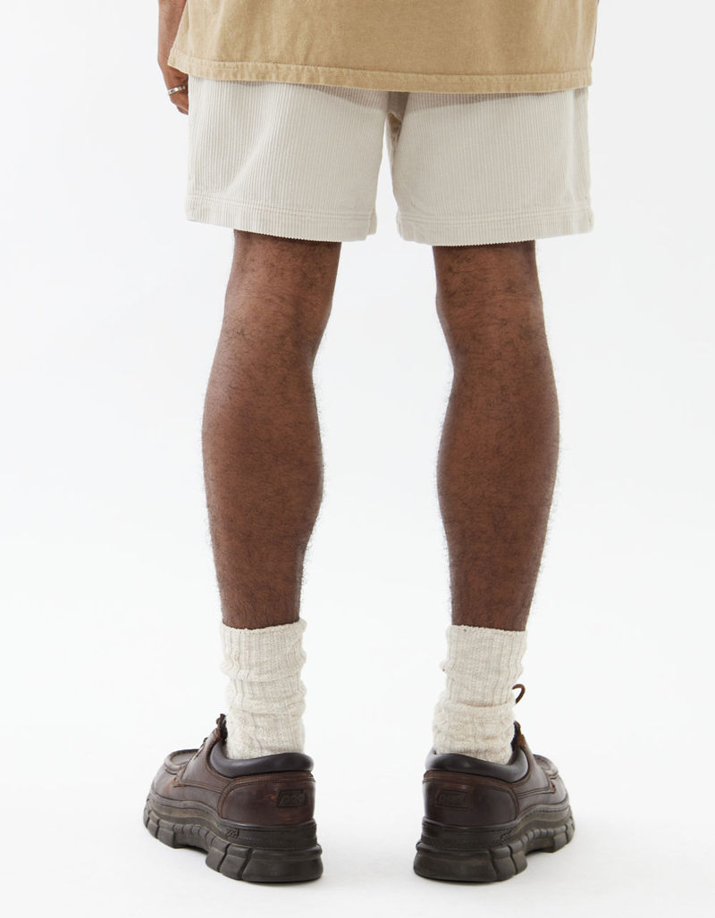 BDG Urban Outfitters Mens Elastic Waist Corduroy Shorts image number 2