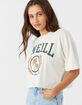 O'NEILL Collegiate Womens Oversized Crop Tee image number 3