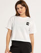 THE NORTH FACE Box Fit Logo Womens Crop Tee image number 1