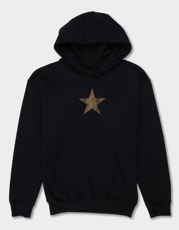 STAR Leopard Unisex Kids Hoodie Primary Image