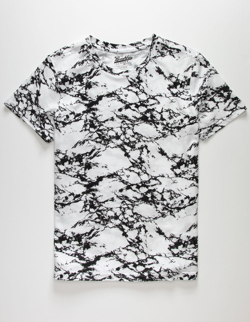 BROOKLYN CLOTH Marble Print Boys T-Shirt image number 0