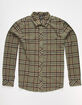 BILLABONG Coastline Mens Military Flannel Shirt image number 1