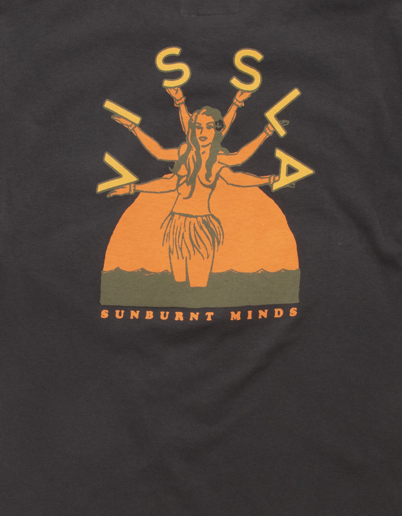 VISSLA So Burn Mens Pocket Tee image number 2