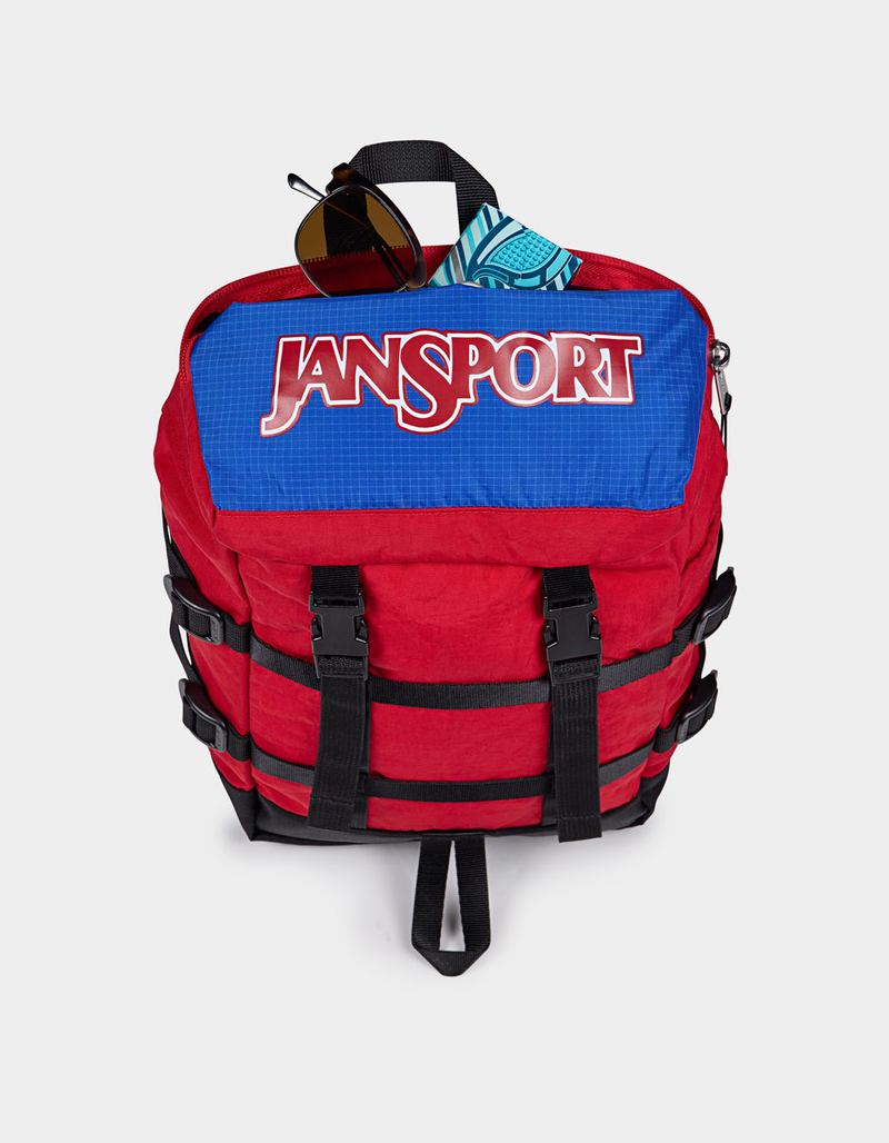 JANSPORT Mini Skip Pack Backpack RED TAPE Tillys