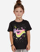 VOLCOM Last Party Little Girls Black Tee (4-6x) image number 2