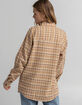 RSQ Womens Oversized Flannel Shirt image number 4