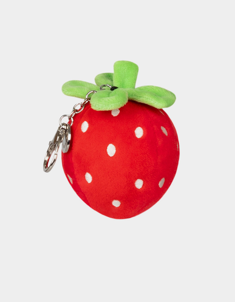 SQUISHABLE Micro Comfort Food Strawberry Milk Plush Keychain image number 2