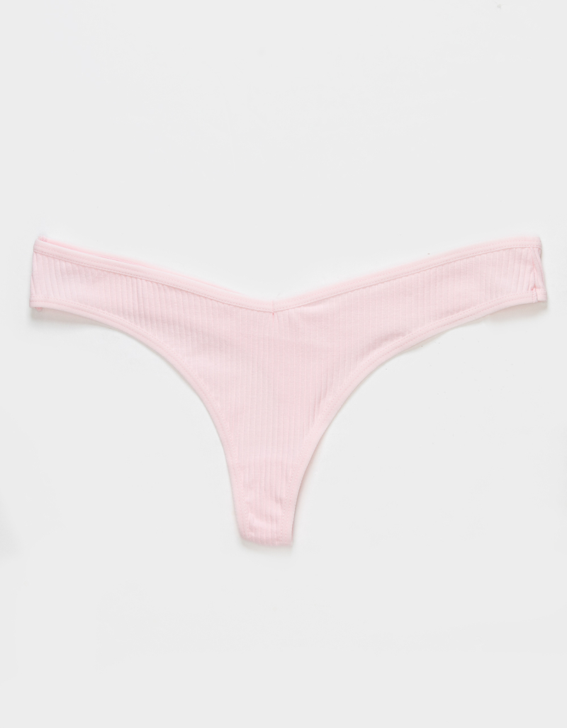 FULL TILT Rib V Thong image number 0