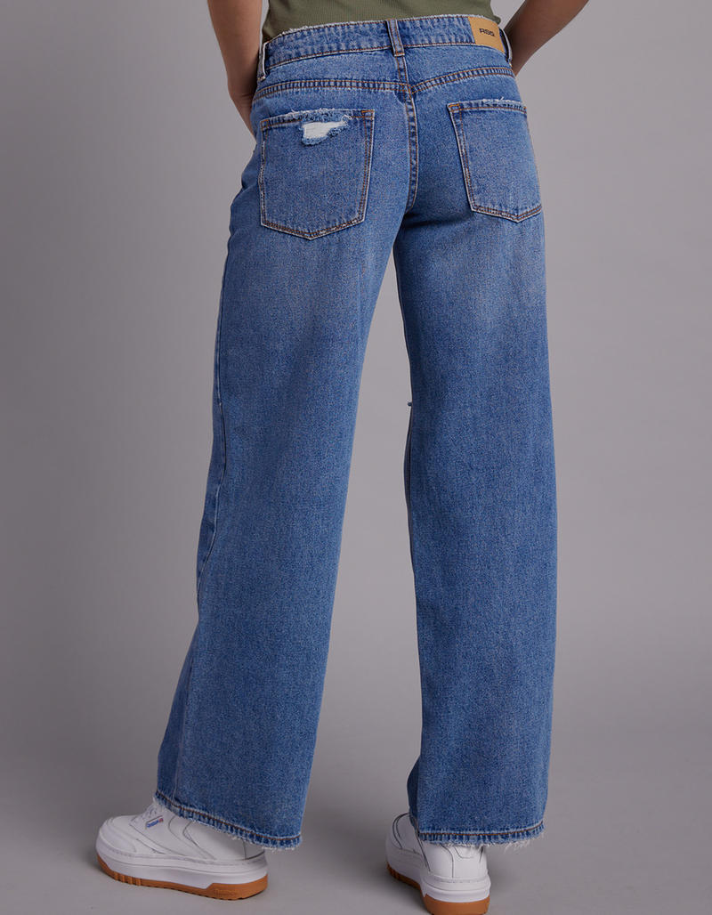 RSQ Womens Low Rise Baggy Jeans image number 3