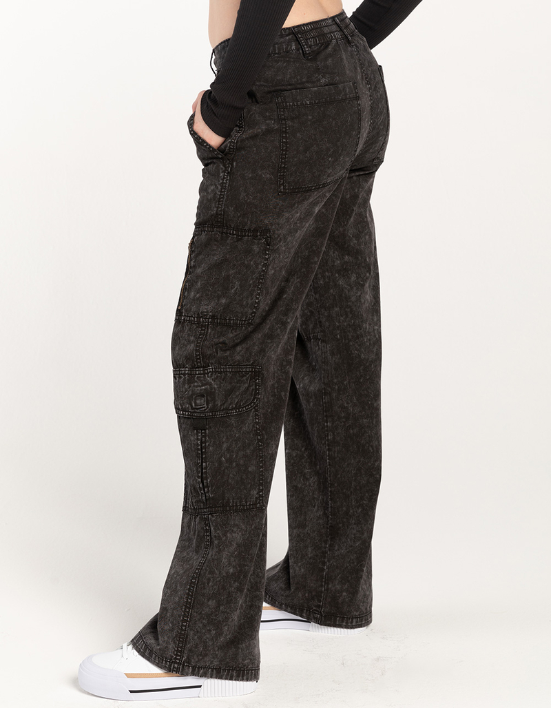 FIVESTAR GENERAL CO. Low Rise Wide Leg Womens Cargo Pants image number 2