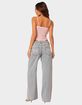 EDIKTED Bow Pocket Relaxed Jeans image number 4