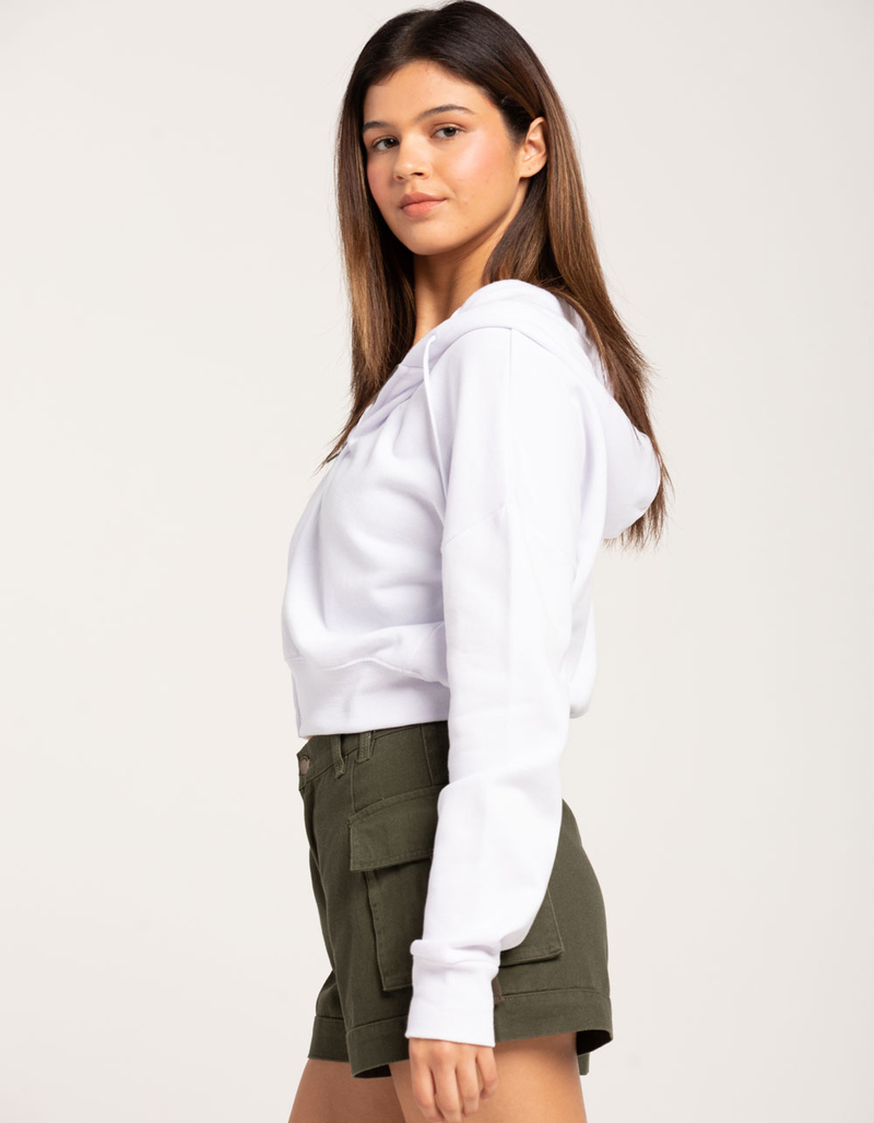 TILLYS Cropped Zip-Up Womens Hoodie image number 1