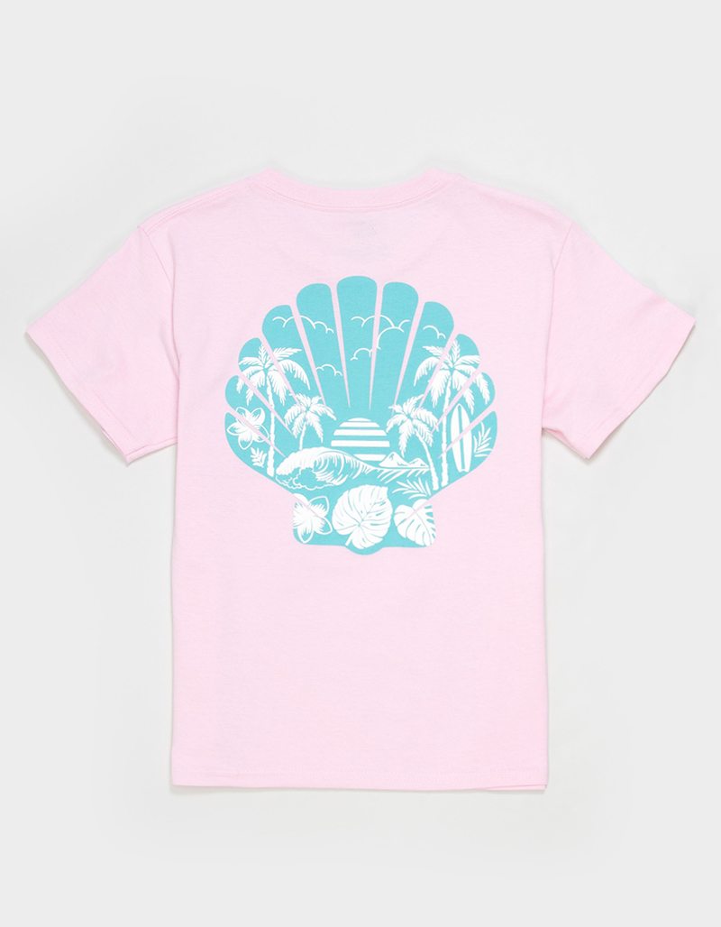 RIOT SOCIETY Beach Shell Girls Boyfriend Tee image number 0