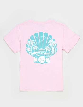 RIOT SOCIETY Beach Shell Girls Boyfriend Tee Primary Image
